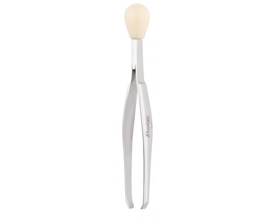 Pince à épiler inox rhodo 8 cm